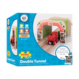 Bigjigs Holzschienen - Doppel -Spur -Tunnel