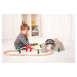 Bigjigs Wooden Rails - Rocky Mountain Expansion Set, 12dlg.