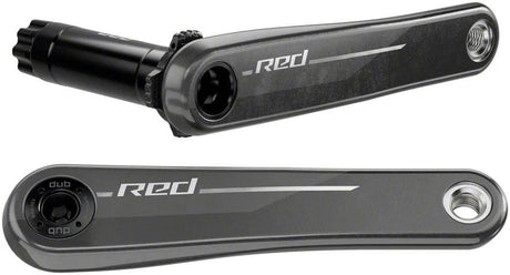 Sram-Kurbelarm, rot, XPLR E1 Dub, 150 mm breit, ohne Tretlager-Kettenblatt