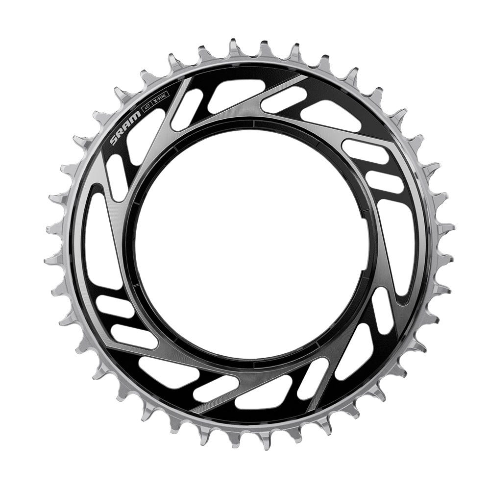 Sram Kettenblatt rot 40t x-sync e1 Gewindebefestigung schwarz silber