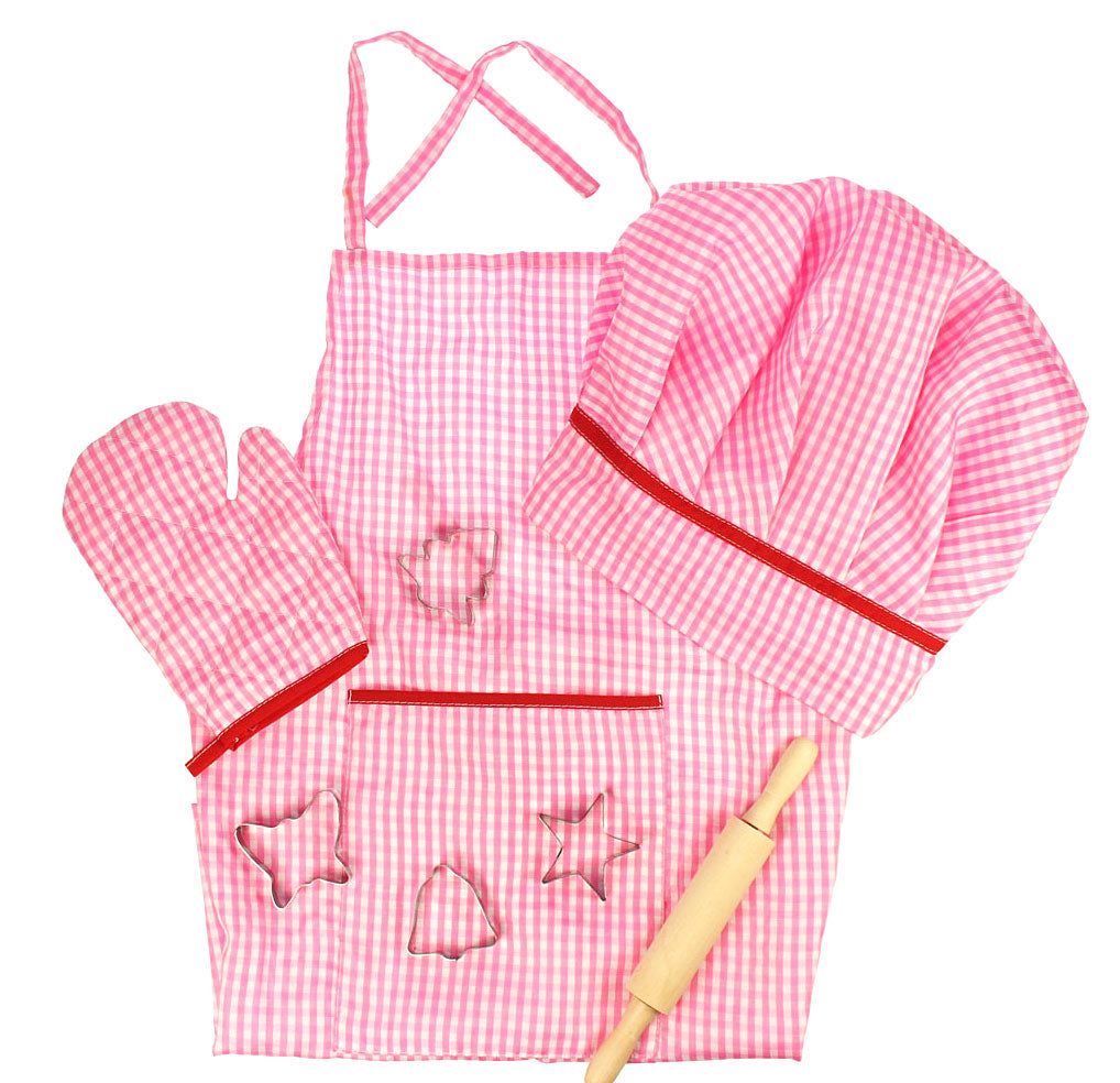 BigJigs Chef Kitchen Set Pink