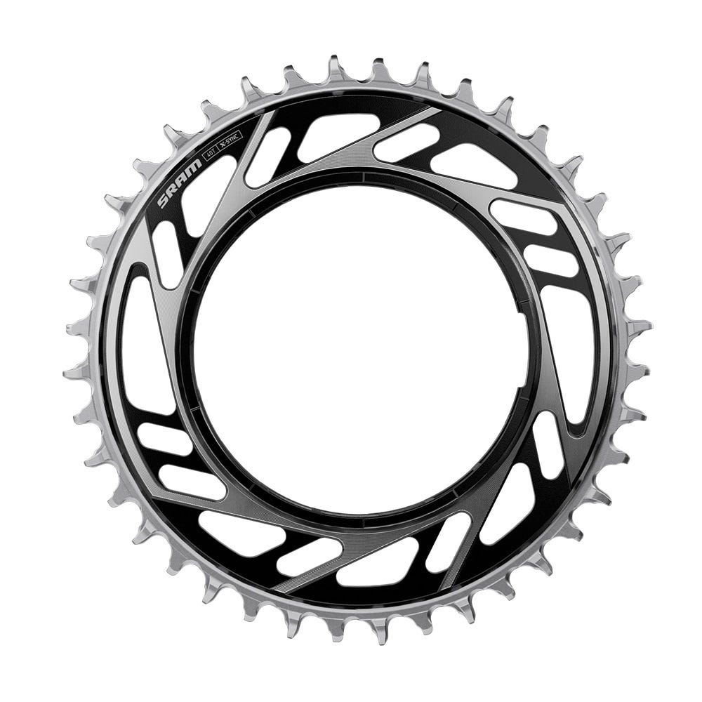 Sram Kettenblatt rot 38t x-sync e1 Gewindebefestigung schwarz silber