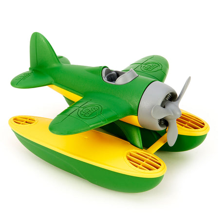 Grünes Spielzeug-Wasserflugzeug