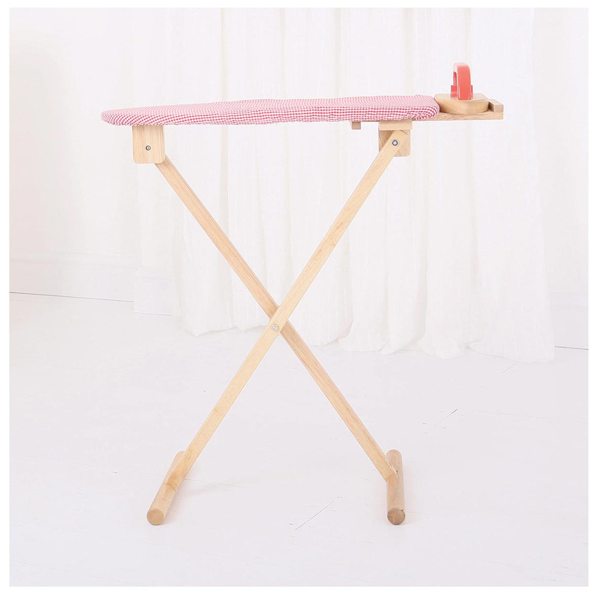 Playwood Bigjigs Holzbügelbrett Eisen