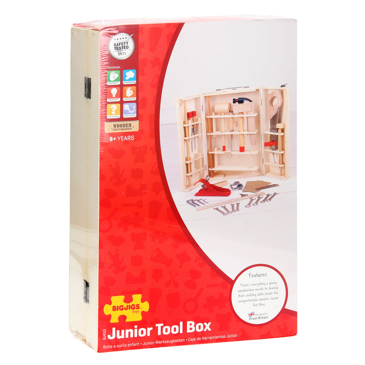 Bigjigs Toolbox 28-teilige Kinder