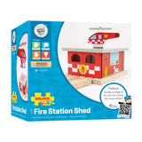 Bigjigs Holzschienen – Feuerwache