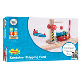 Bigjigs Holzschienen – Containerwerft