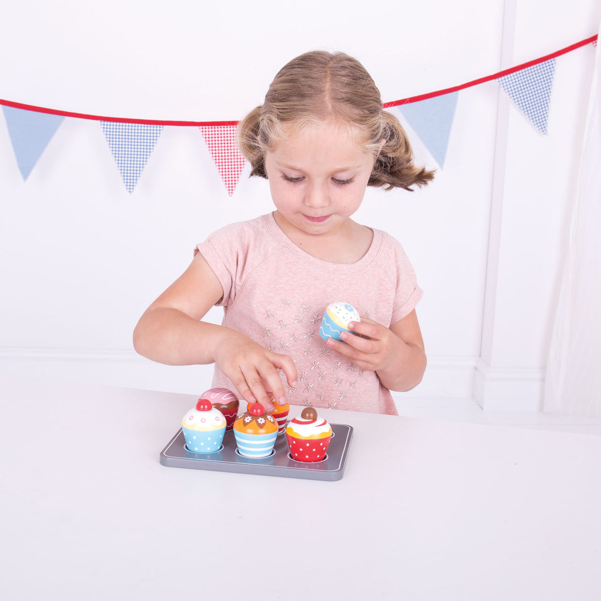 Bigjigs Muffin-Set aus Holz