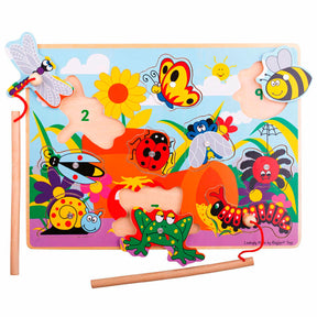 Bigjigs Magnetic Fish Game Insekten