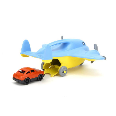 Bigjigs Green Toys cargo plane with car