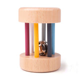 Bigjigs wooden roll rattle, 100% FSC