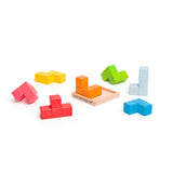 Bigjigs Holzlock-A-Cube Kubus Puzzle