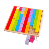 Bigjigs Mathe-Spiel aus Holz, das Zahlen verbindet