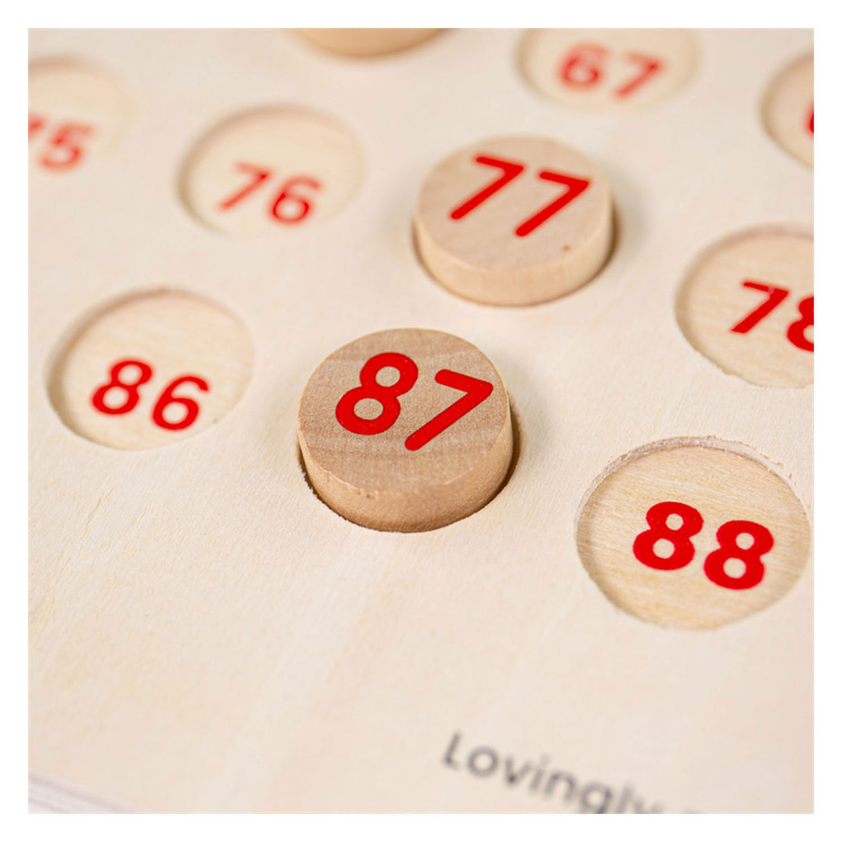 Bigjigs-Spiel – Bingo – abgeschlossen