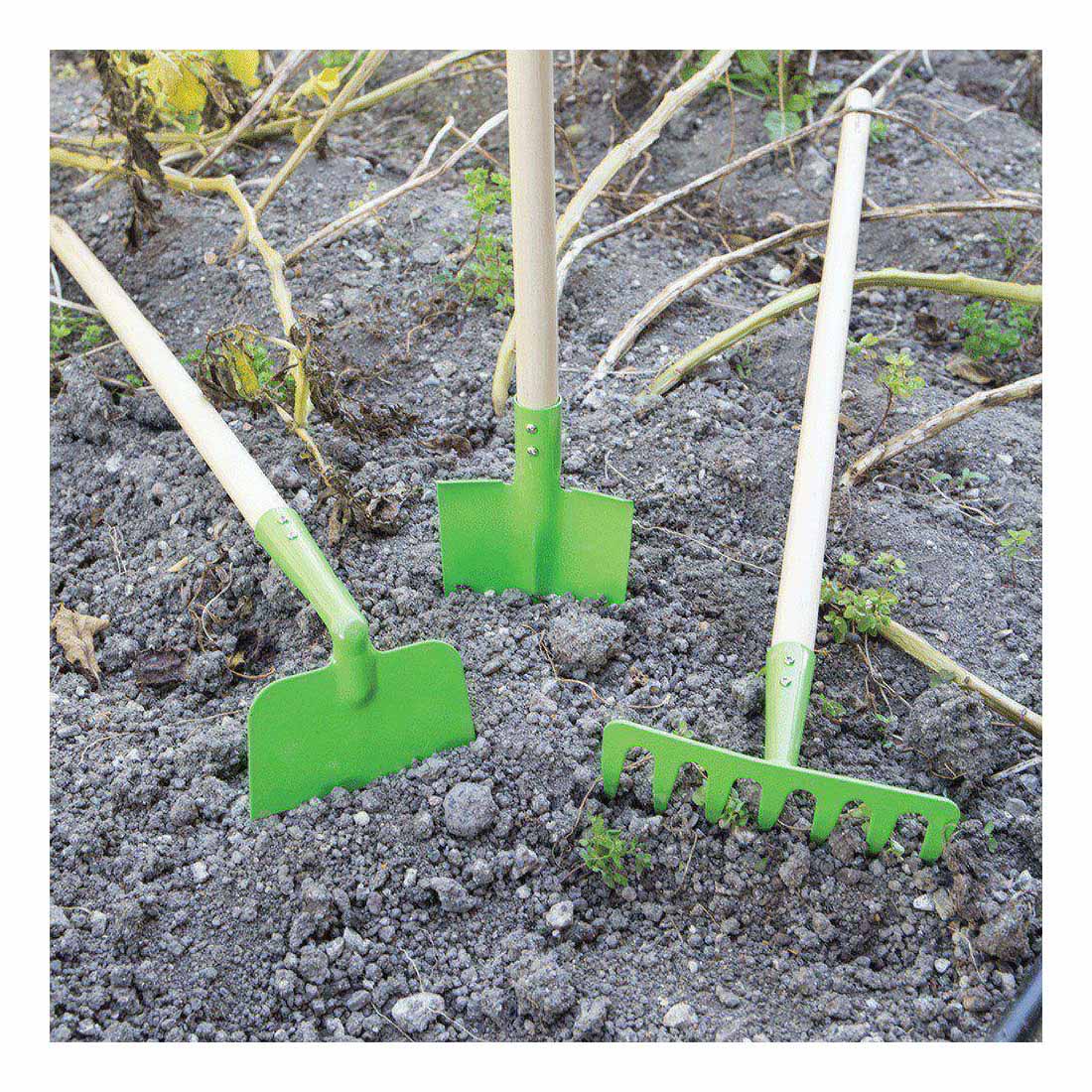 Bigjigs Garden Rake med lang stilk