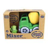 Grüner Spielzeug-Zementwagen