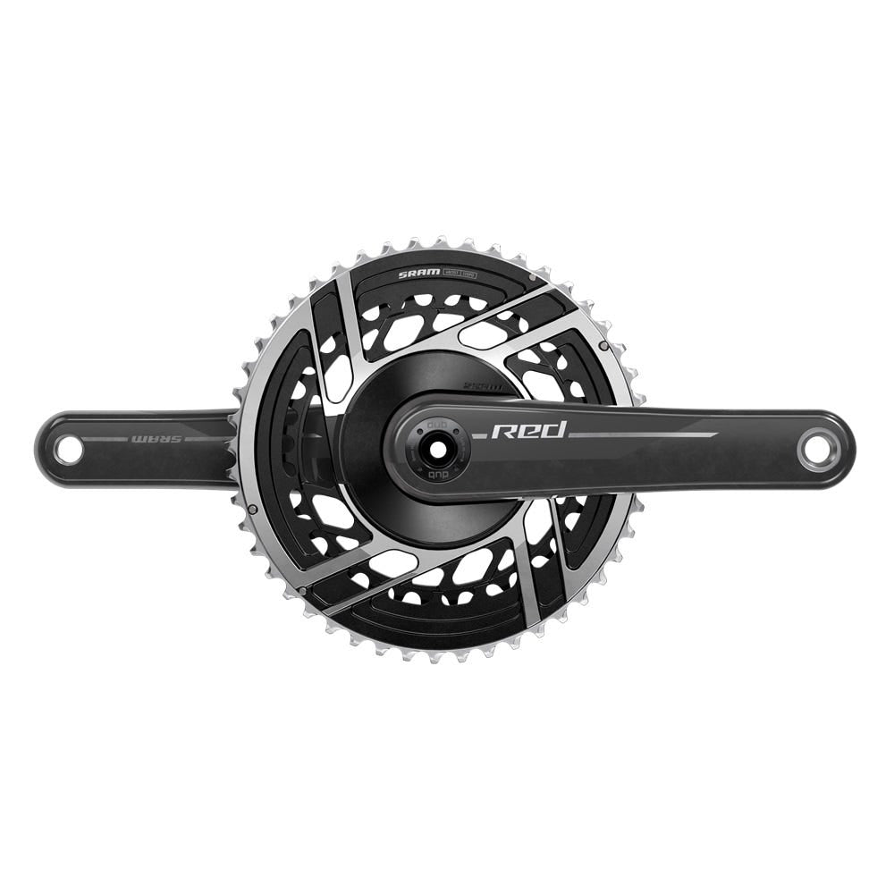 Sram-Kurbelgarnitur, rot, E1 Dub, 160 mm, 48–35 Zähne, Direktmontage, ohne Innenlager