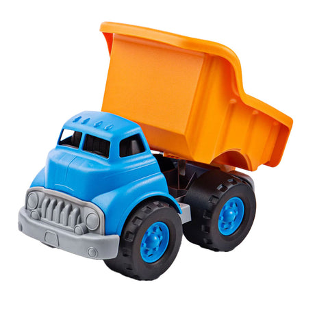 Grüne Spielzeug Green Toys Kiepvrachtwagenblau Orange