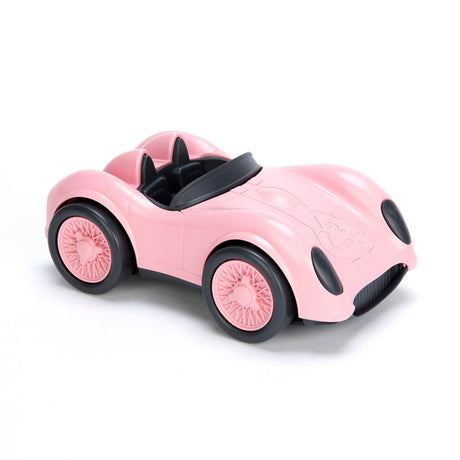 Grünes Spielzeug, grünes Spielzeug, Rennwagen (rosa)