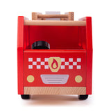 Bigjigs Wooden fire truck