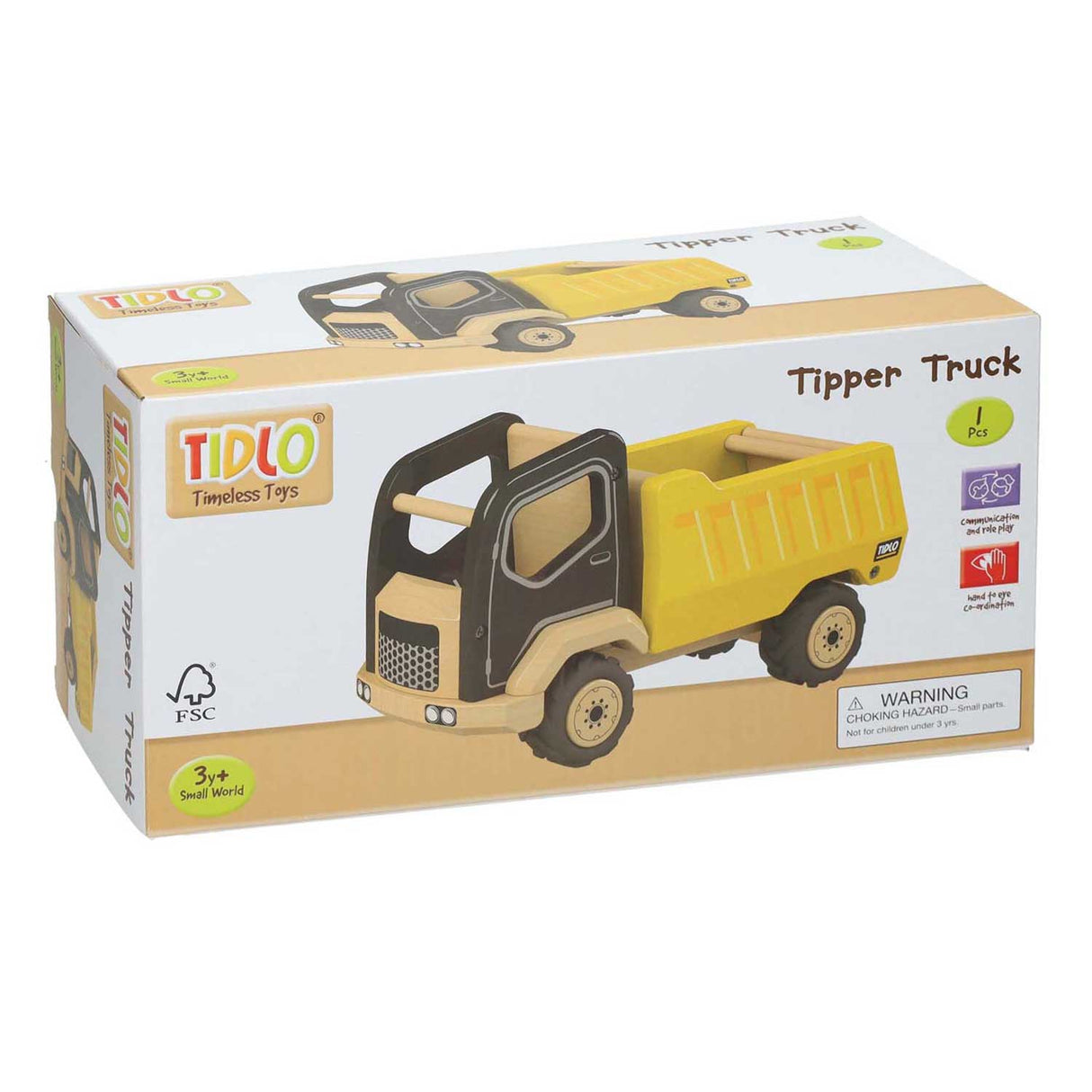 Kipper aus Holz von Tidlo