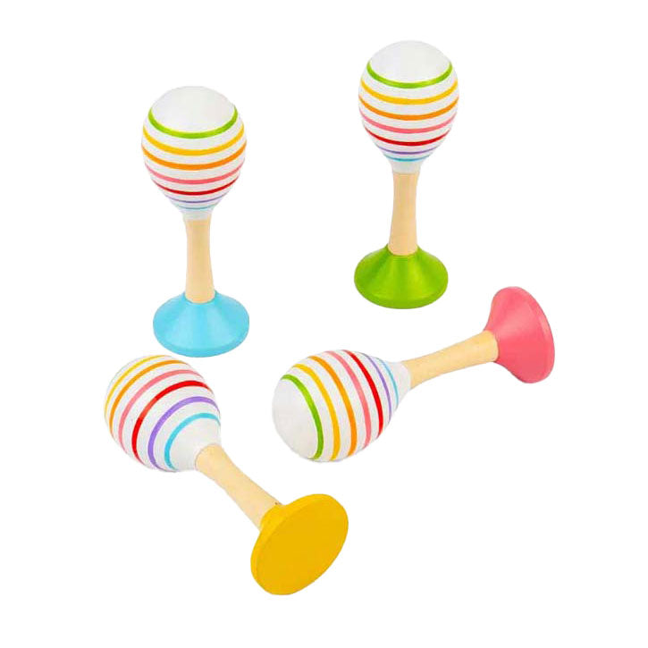 Bigjigs Holz-Junior-Maraca, 2 Stk.