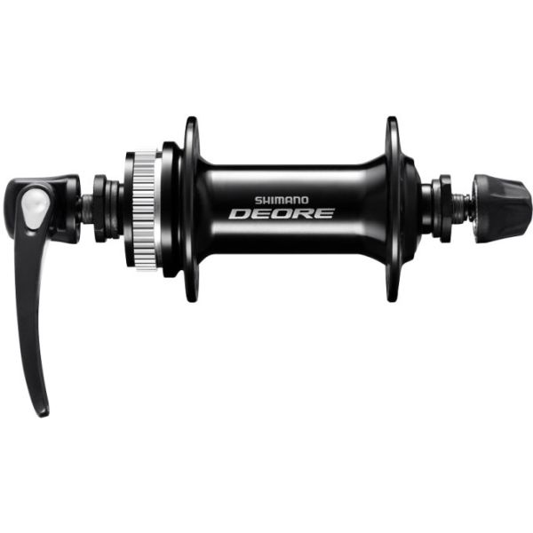 Shimano Vorderradnabe Deore HB-M6000 – 36 Löcher – 100 mm Einbaubreite – mit Schnellspanner – Schwarz