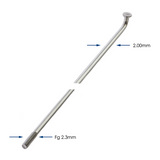 Spa. 296-14 Alpina Ø2,00 mm FG 2.3 verzinkt - Silber (144 Stücke)