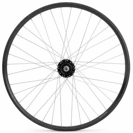 Shimano voorwiel 28 x 1 4'' aluminium zac 2000 velg - dh-c6000-3n naafdynamo - rollerbrake - zwart zilver