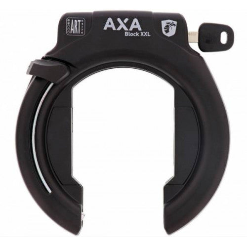 Blok AXA XXL Ring Block Art2 Black, w tym gniazdo baterii ramy Bosch Gen3