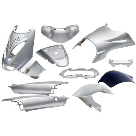 Edge Placeet 11 -Stück für Aprilia SR von Jahr 1997 bis 2004 - Silbermetallic