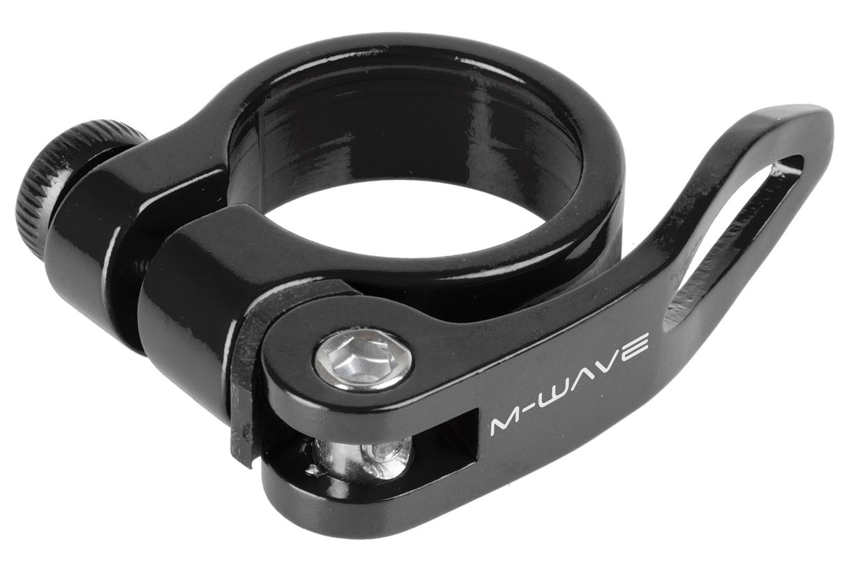 M-wave zoolpap Clampy-QR 34,9 mm en aluminium noir