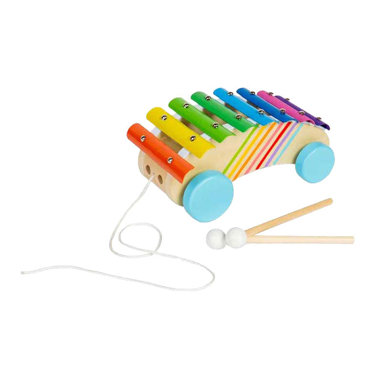 Bigjigs hölzerne Zugfigur Xylophon