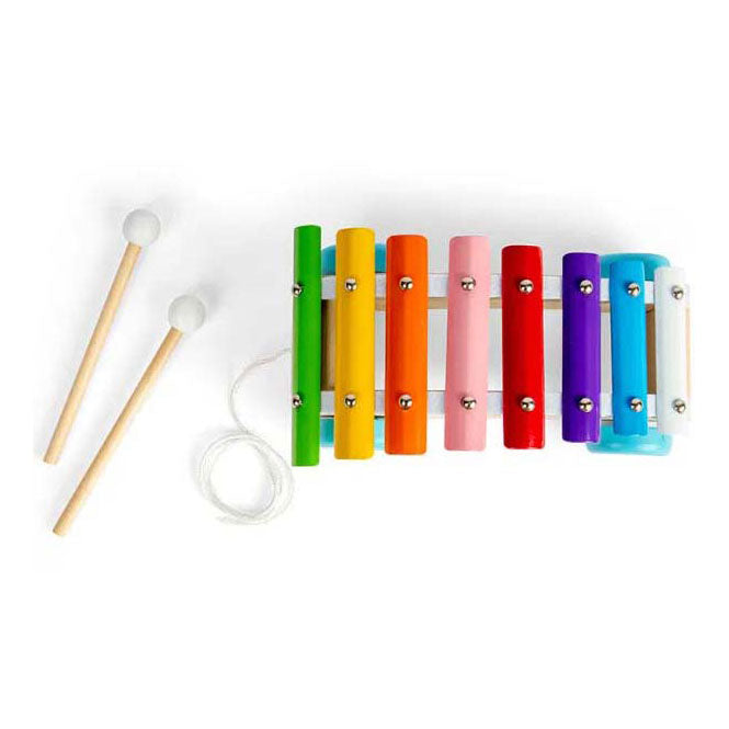 Bigjigs hölzerne Zugfigur Xylophon