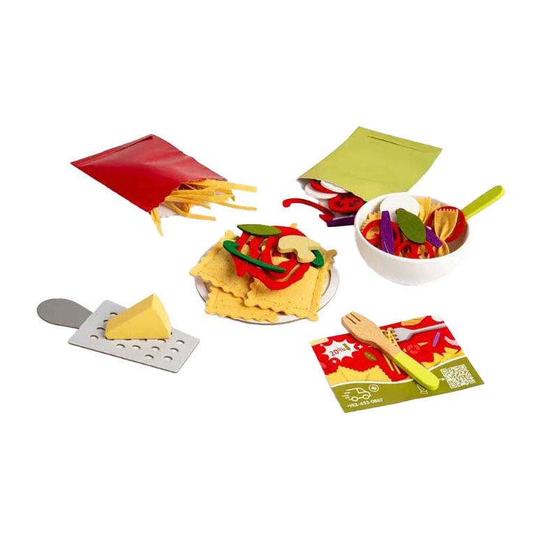 Bigjigs Pasta für zwei Spielset, 64 Stück.
