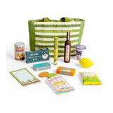 Bigjigs Einkaufsspielset aus Holz, 17-teilig.