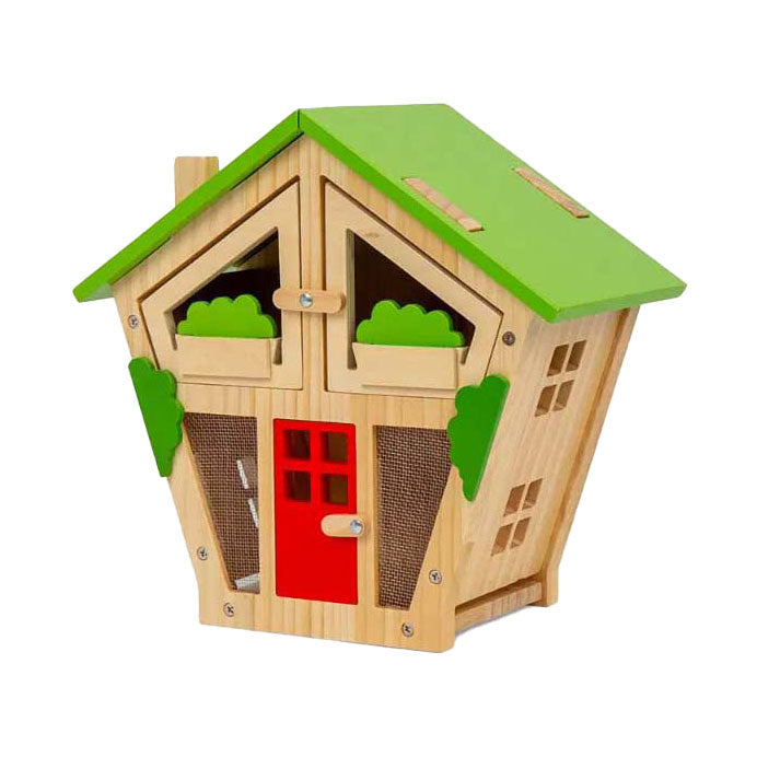 Bigjigs Insektenhaus aus Holz, 7-teilig.