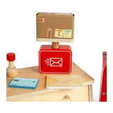 Bigjigs Holz-Postspielset, 19-teilig.