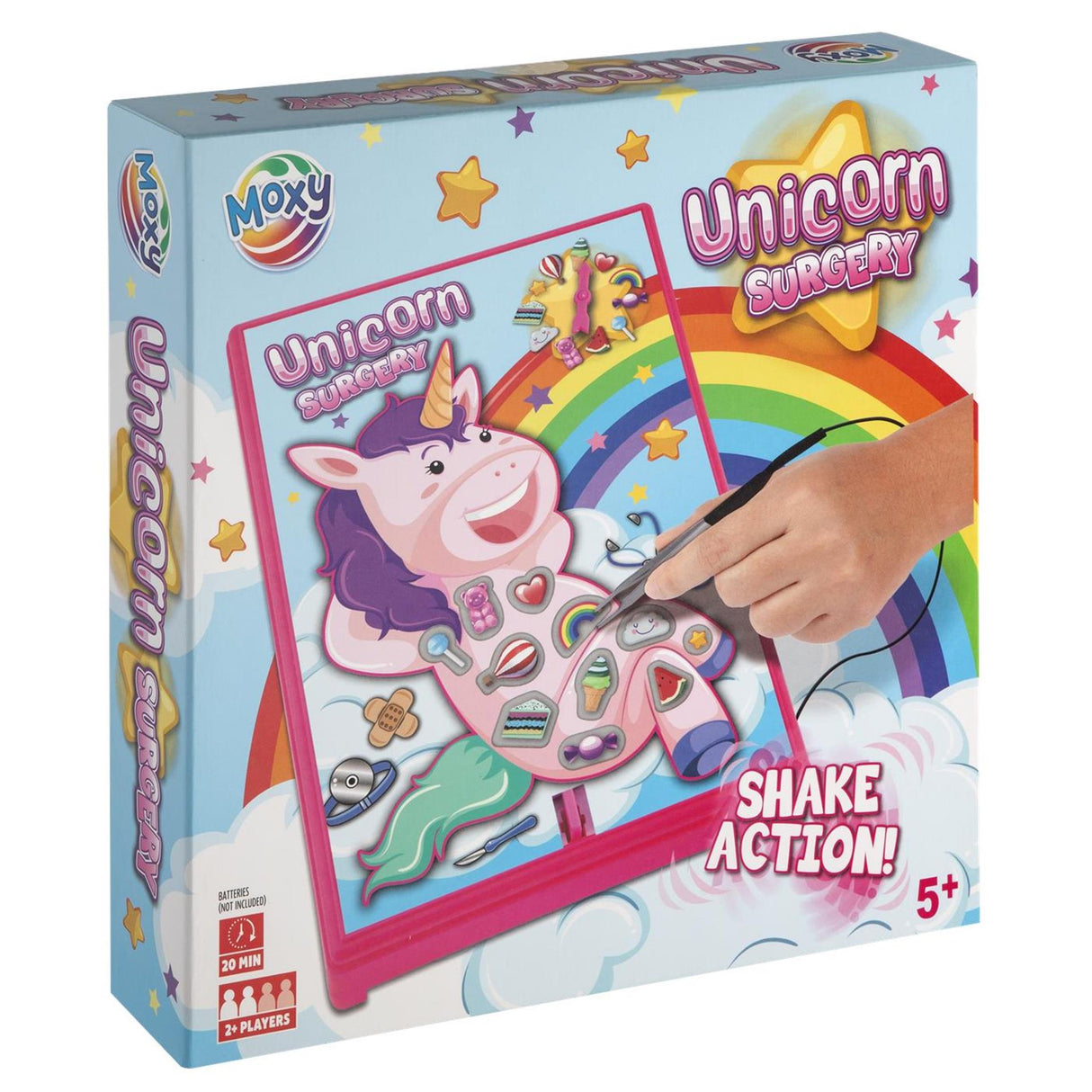 Kreatives Bastelgruppen-Einhorn-Geschicklichkeitsspiel