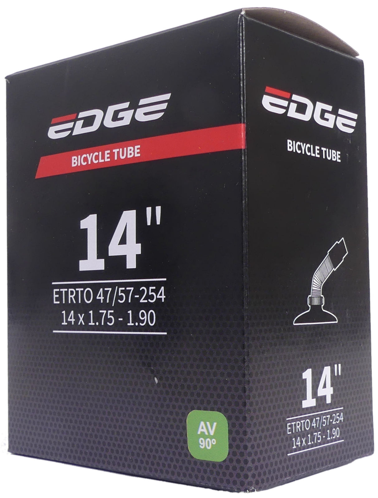 Edge Binnenband 14 x 1,75-1,90 47 52-254 AV-90 gradi