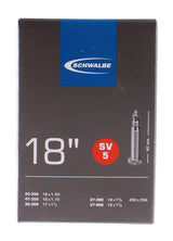 Schwalbe Innenrohr SV5 18 Zoll 37 47-355-400 SV 40 mm