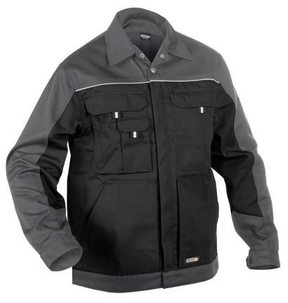 Dassy Arbeitsjacke Lugano P K Schwarz Grau S