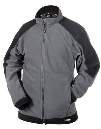 Dassy Fleecejacke Kazan grau schwarz s