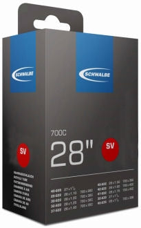 Tube intérieur de Schwalbe 27 28 x 1,10 1,75 (28 47-609 635) FV 40 mm