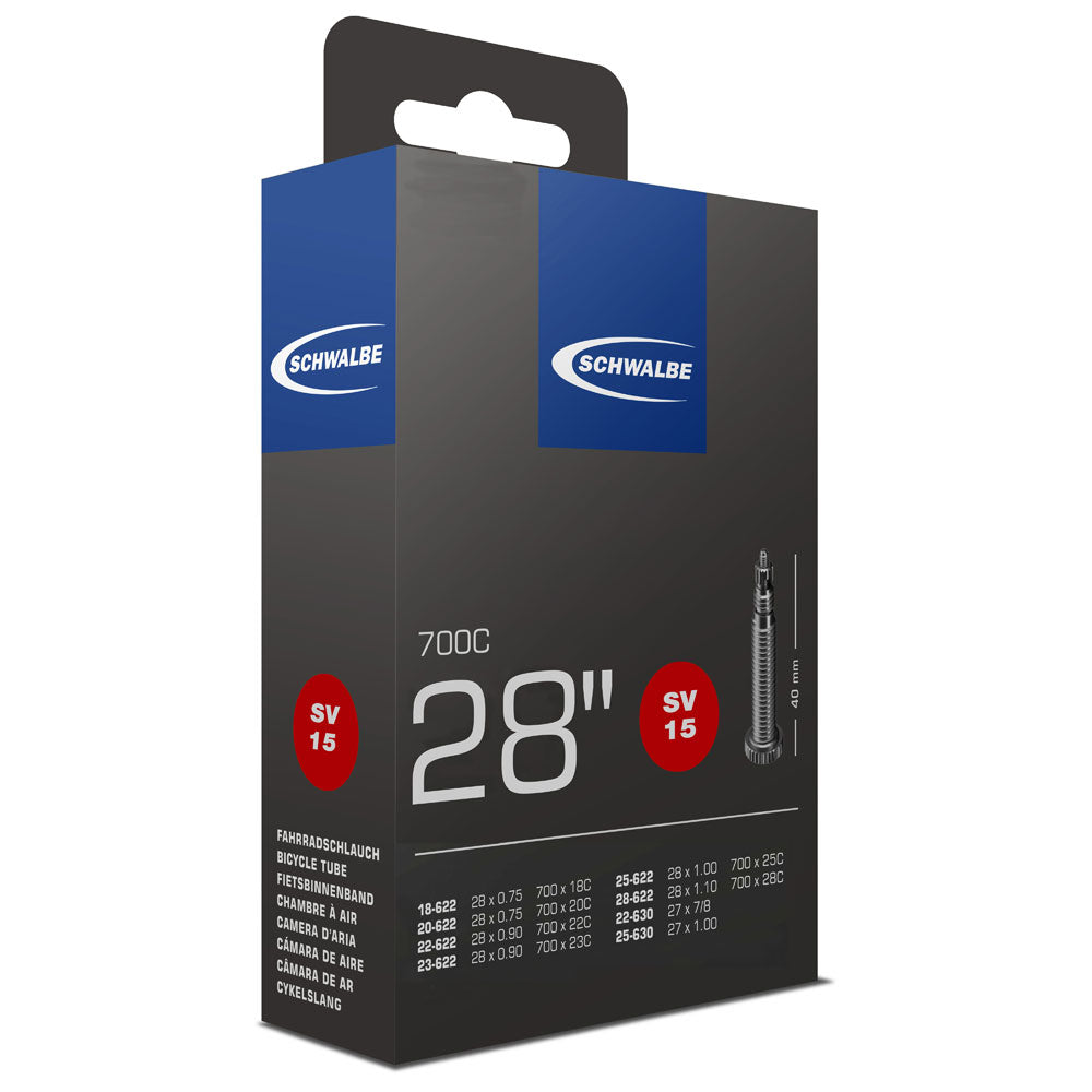 Schwalbe Vnitřní trubice SV15 28 palců Race 18 28-622 SV 40 mm