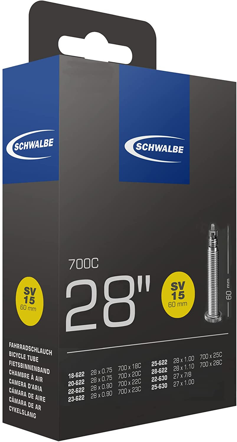 Schwalbe Wewnętrzna rurka 27 28 x 0,75 1,10 (18 28-622 630) FV 60 mm