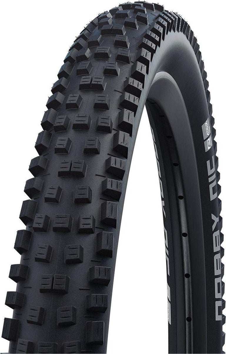 Schwalbe band pieghevole nobby nic performance 27,5 x 2,80 70-584 mm nero