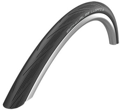 SCHWALBE TIRE LUGANO II FIL 28 X 7 8 (23-622) Black