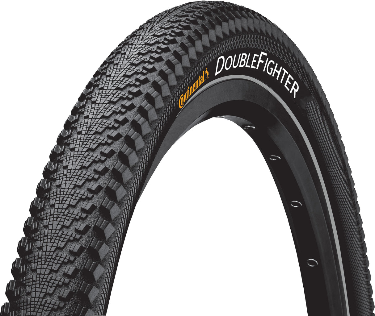 Conti Double Fighter III-Fast City Flash, Black, 28x1 3 8, 37-622, 640g, 4-6 bar