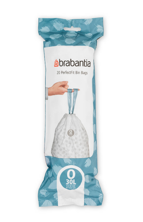 Brabantia Perfectfit 30-Liter-Müllsäcke Code O – 20 Säcke